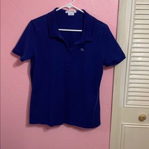 Lacoste Blue Polo Shirt